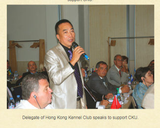 Samenzwering binnen FCI over lidmaatschap Hongkong
