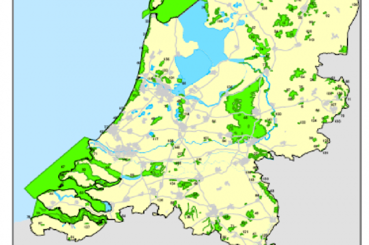 Natura 2000 gebieden Nederland