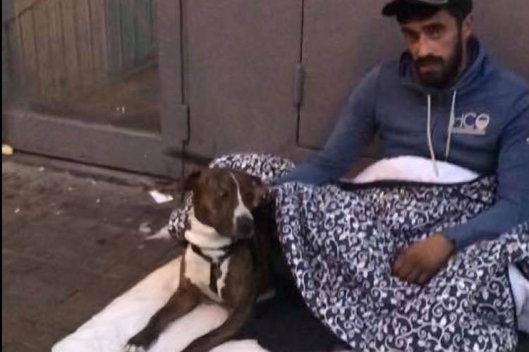Barcelona treedt op: Bedelaar met hond vaak oostblokcrimineel